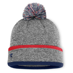 Boston Red Sox Fanatics Backstop Cuffed Knit Hat with Pom for sale