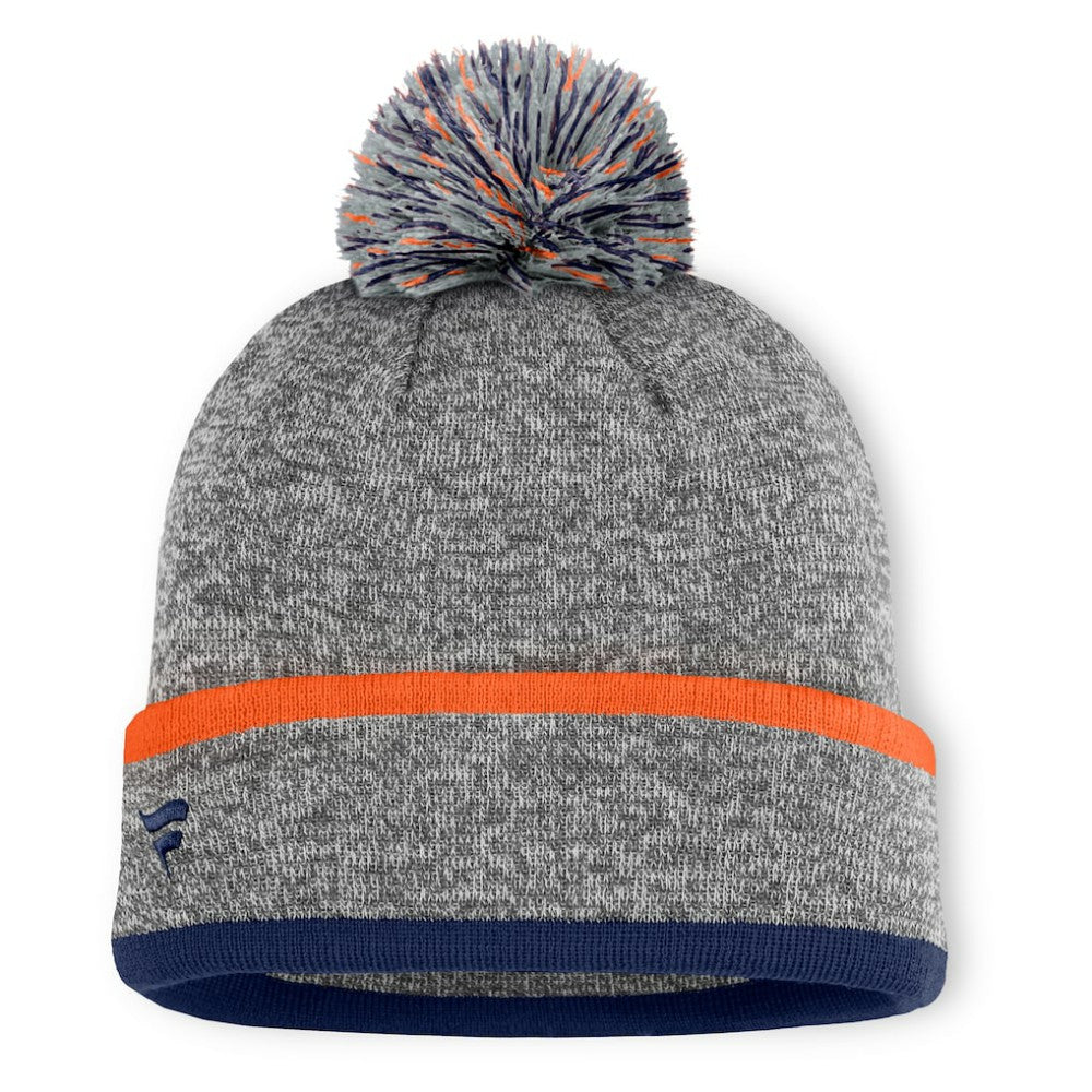 Detroit Tigers Fanatics Backstop Cuffed Knit Hat with Pom Sale