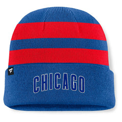 Chicago Cubs Fanatics Baseline Cuffed Knit Hat Online