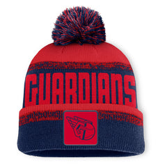 Cleveland Guardians Fanatics No-Doubter Cuffed Knit Hat with Pom Online