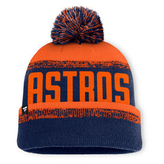 Houston Astros Fanatics No-Doubter Cuffed Knit Hat with Pom Discount
