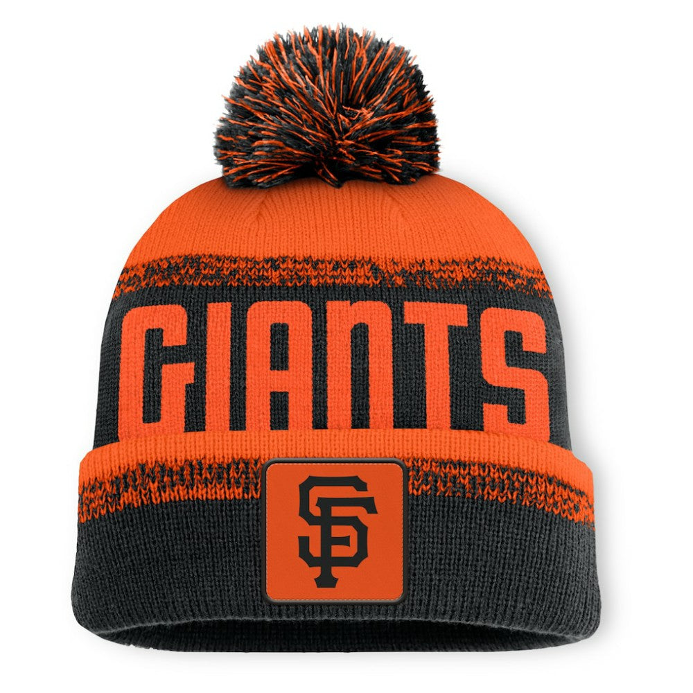 San Francisco Giants Fanatics No-Doubter Cuffed Knit Hat with Pom Online