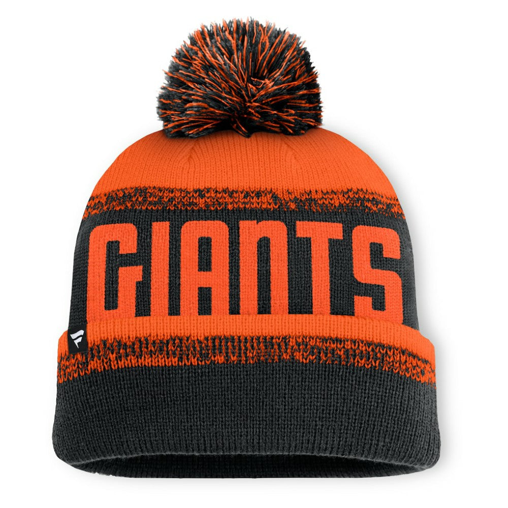 San Francisco Giants Fanatics No-Doubter Cuffed Knit Hat with Pom Online