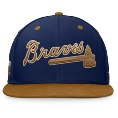 Atlanta Braves Fanatics Splinter Fitted Hat Outlet