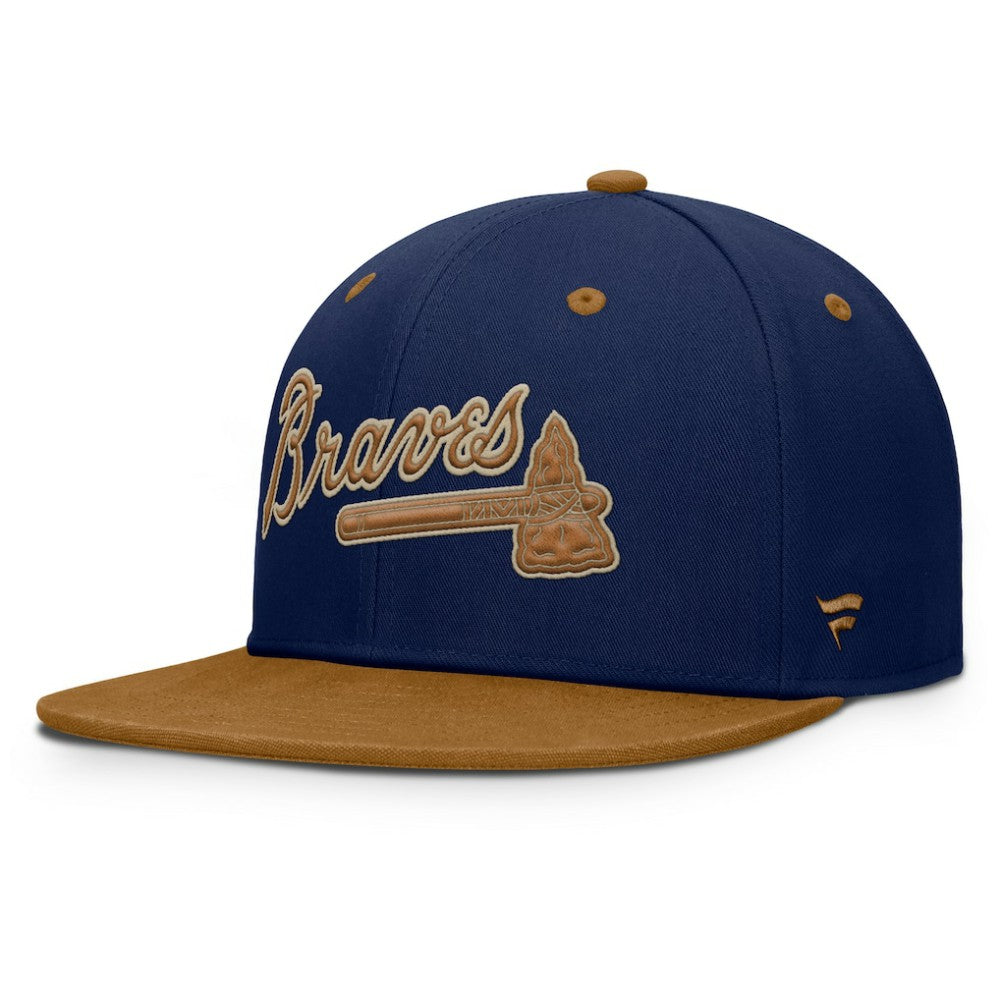 Atlanta Braves Fanatics Splinter Fitted Hat Outlet