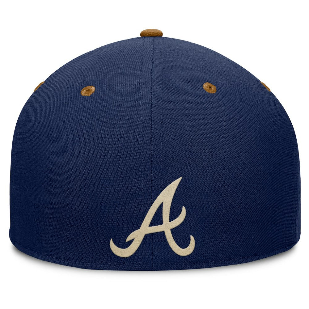 Atlanta Braves Fanatics Splinter Fitted Hat Outlet