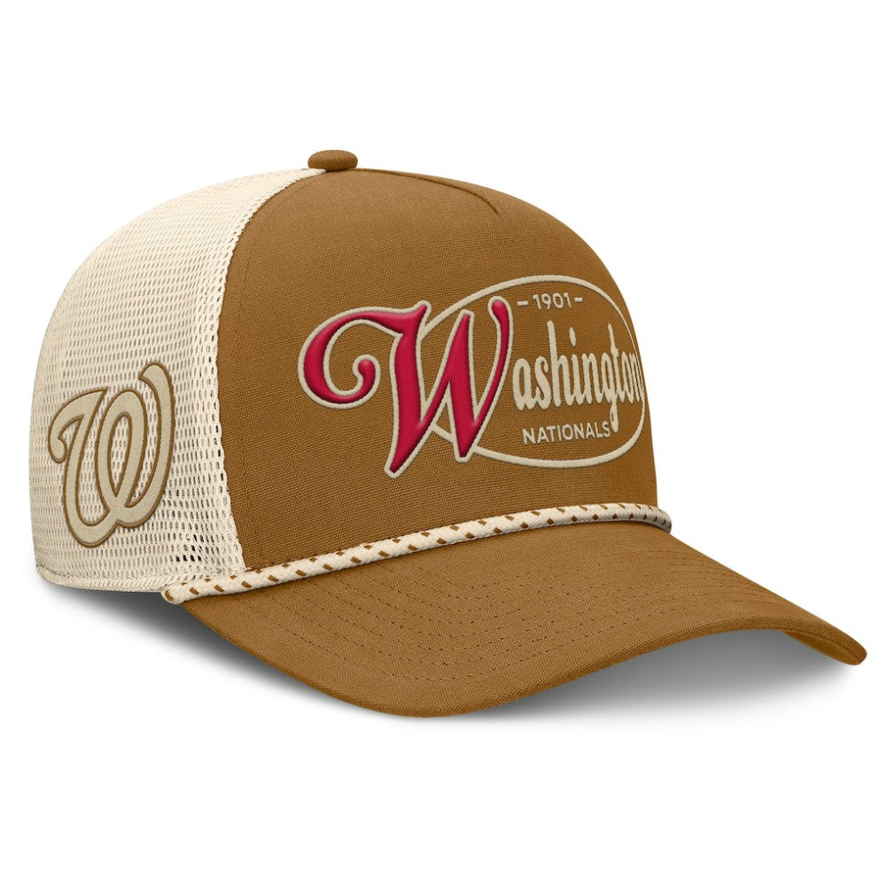 Washington Nationals Fanatics A-Frame Trucker Adjustable Hat Outlet