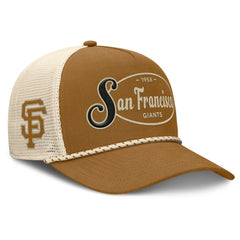 San Francisco Giants Fanatics A-Frame Trucker Adjustable Hat Discount