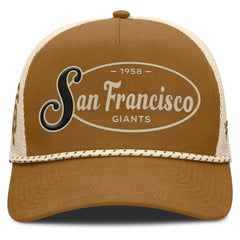 San Francisco Giants Fanatics A-Frame Trucker Adjustable Hat Discount