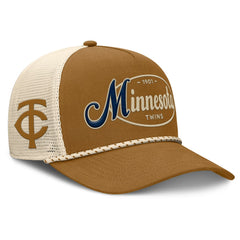 Minnesota Twins Fanatics A-Frame Trucker Adjustable Hat for sale