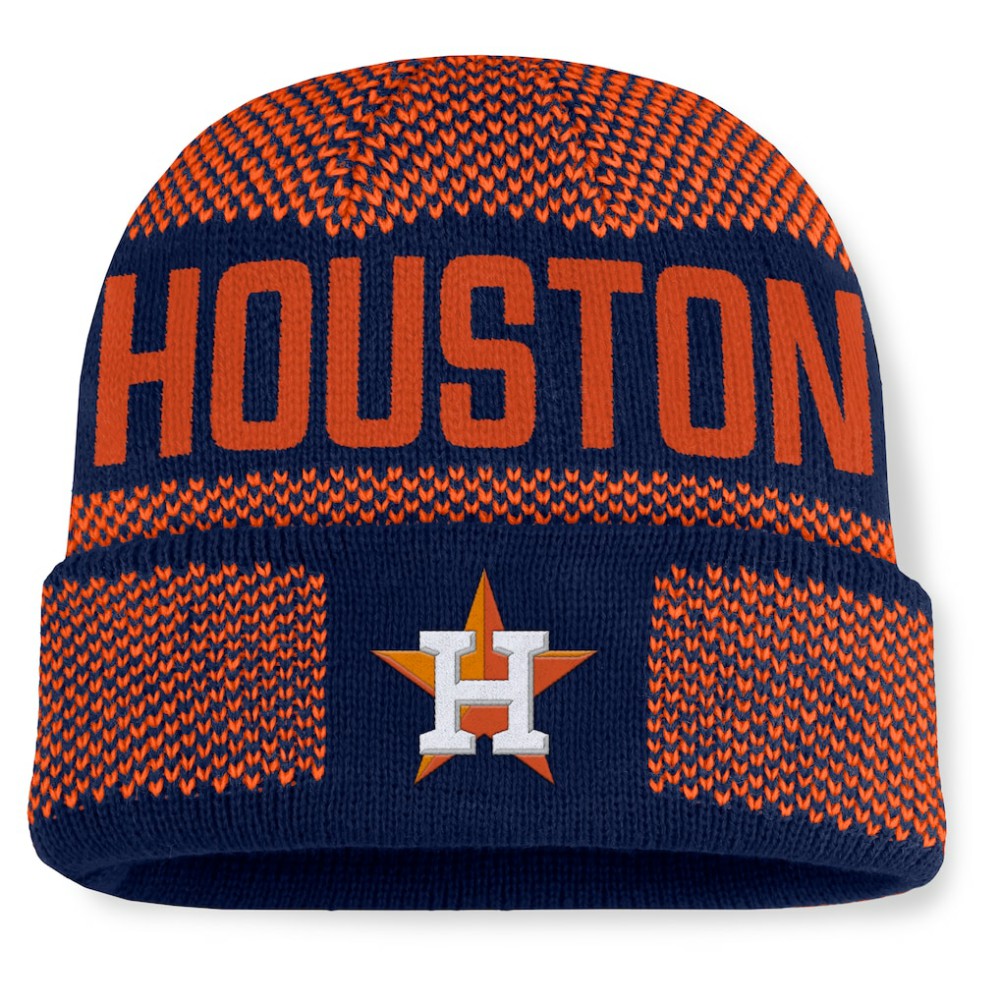 Houston Astros Fanatics Rotation Cuffed Knit Hat Online