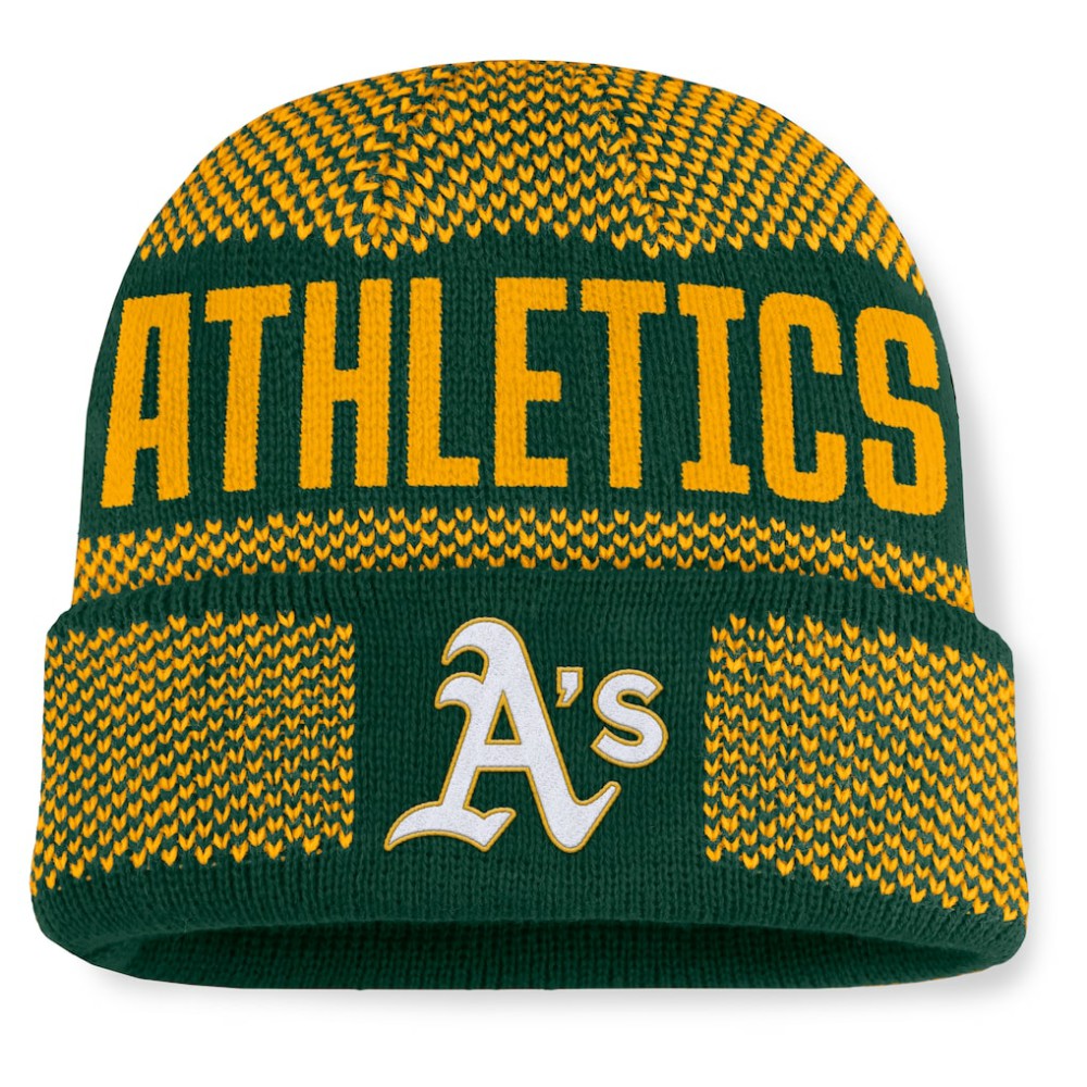 Athletics Fanatics Rotation Cuffed Knit Hat Discount
