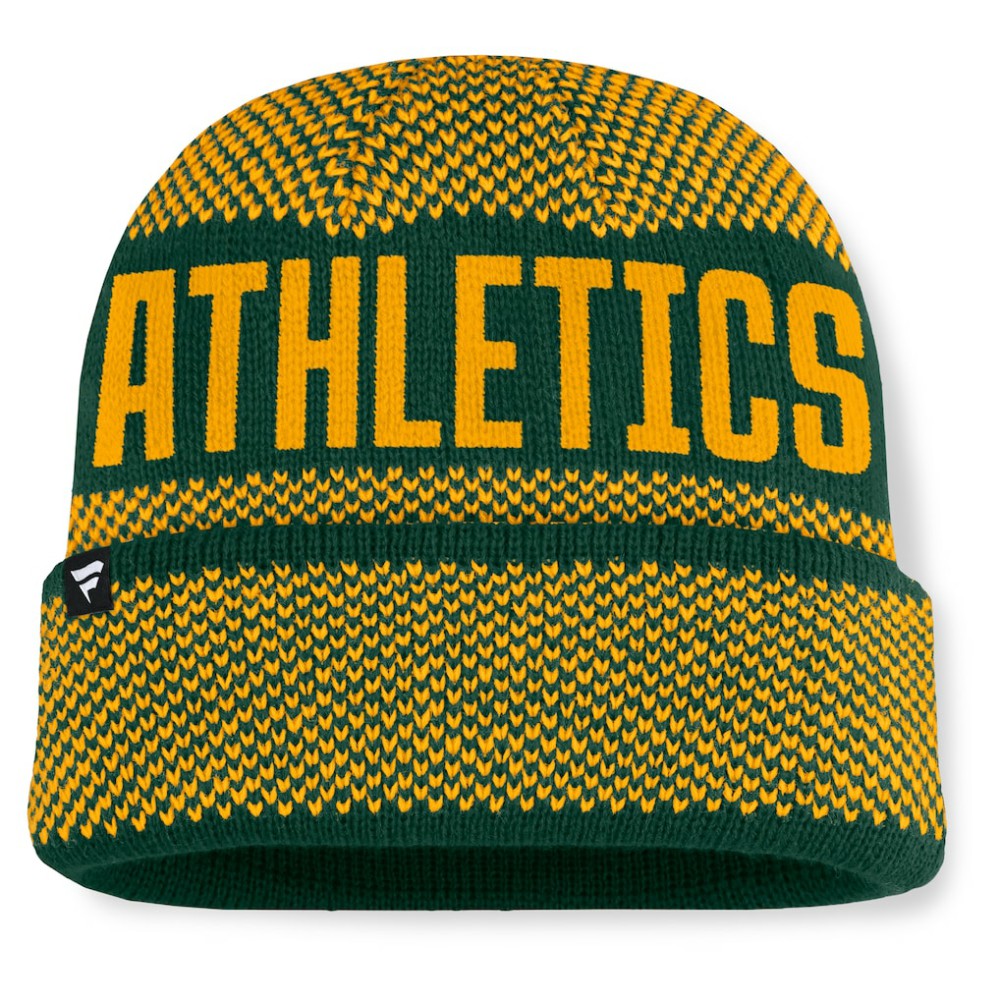 Athletics Fanatics Rotation Cuffed Knit Hat Discount