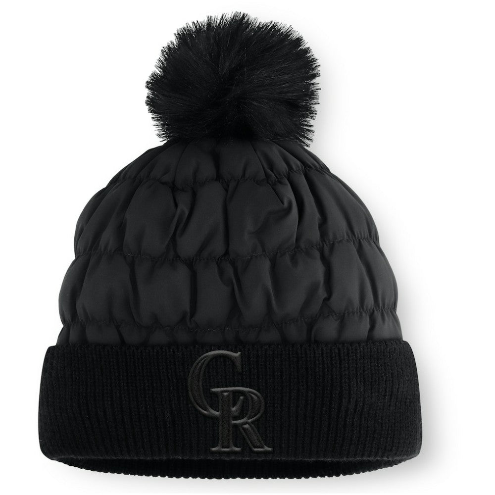 Colorado Rockies Fanatics Nightcap Cuffed Knit Hat with Pom Outlet