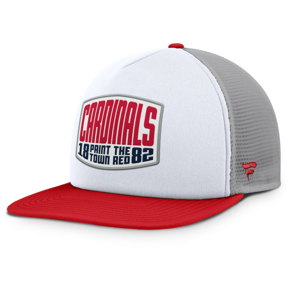 St. Louis Cardinals Fanatics Cranked Foam Front Patch Trucker Adjustable Hat for sale