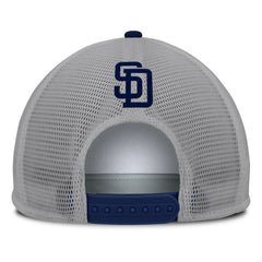 San Diego Padres Fanatics Cranked Foam Front Patch Trucker Adjustable Hat Outlet