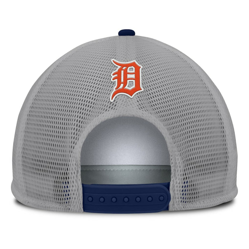 Detroit Tigers Fanatics Cranked Foam Front Patch Trucker Adjustable Hat Online
