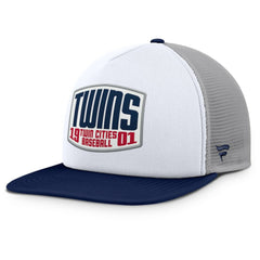 Minnesota Twins Fanatics Cranked Foam Front Patch Trucker Adjustable Hat Sale