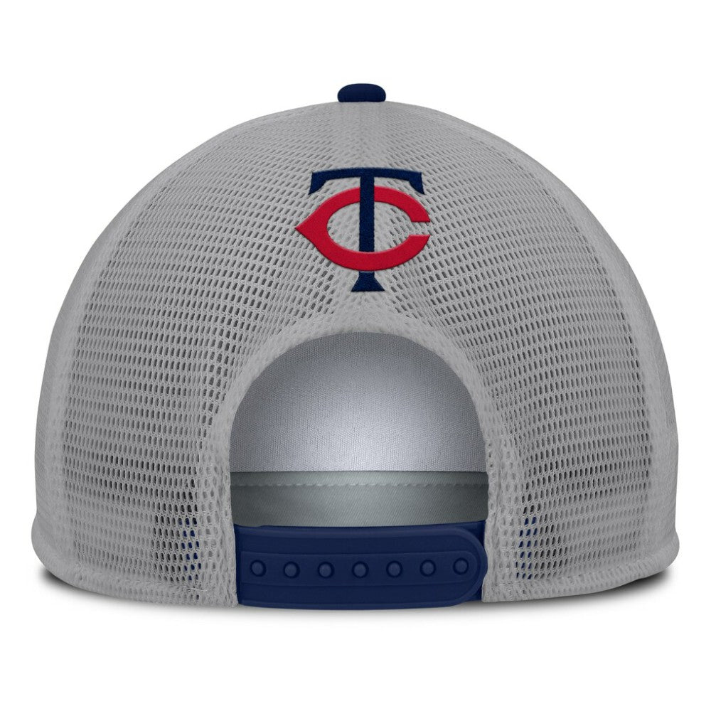 Minnesota Twins Fanatics Cranked Foam Front Patch Trucker Adjustable Hat Sale