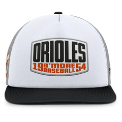 Baltimore Orioles Fanatics Cranked Foam Front Patch Trucker Adjustable Hat Discount