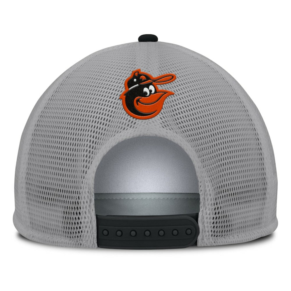 Baltimore Orioles Fanatics Cranked Foam Front Patch Trucker Adjustable Hat Discount