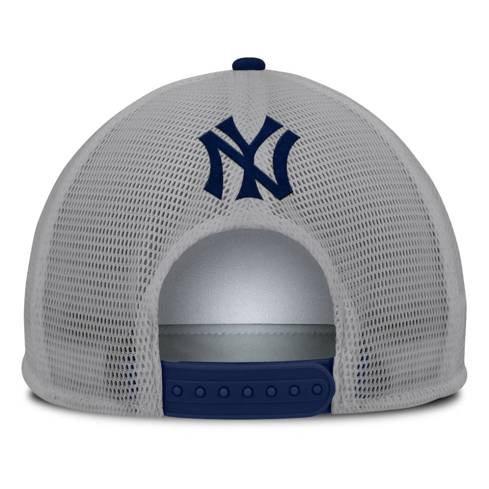New York Yankees Fanatics Cranked Foam Front Patch Trucker Adjustable Hat Outlet