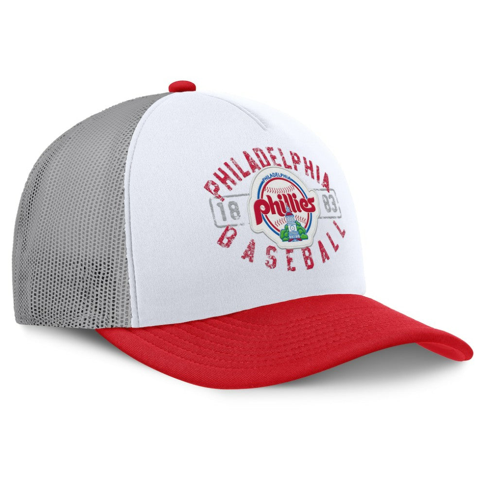 Philadelphia Phillies Fanatics Designated A-Frame Foam Front Trucker Adjustable Hat Online