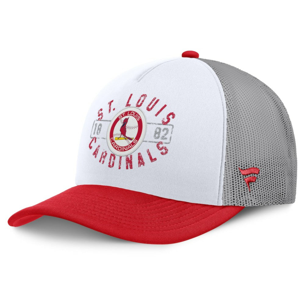 St. Louis Cardinals Fanatics Designated A-Frame Foam Front Trucker Adjustable Hat Outlet