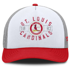 St. Louis Cardinals Fanatics Designated A-Frame Foam Front Trucker Adjustable Hat Outlet