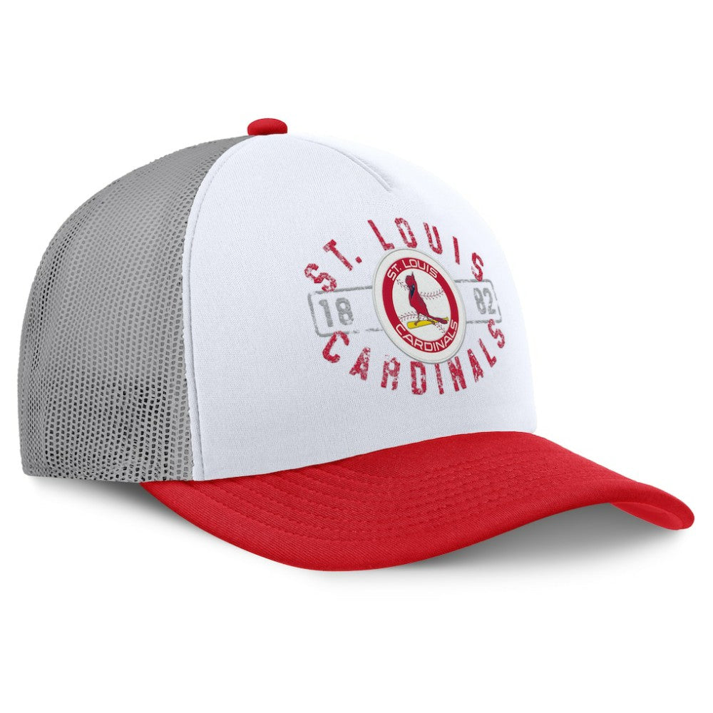 St. Louis Cardinals Fanatics Designated A-Frame Foam Front Trucker Adjustable Hat Outlet