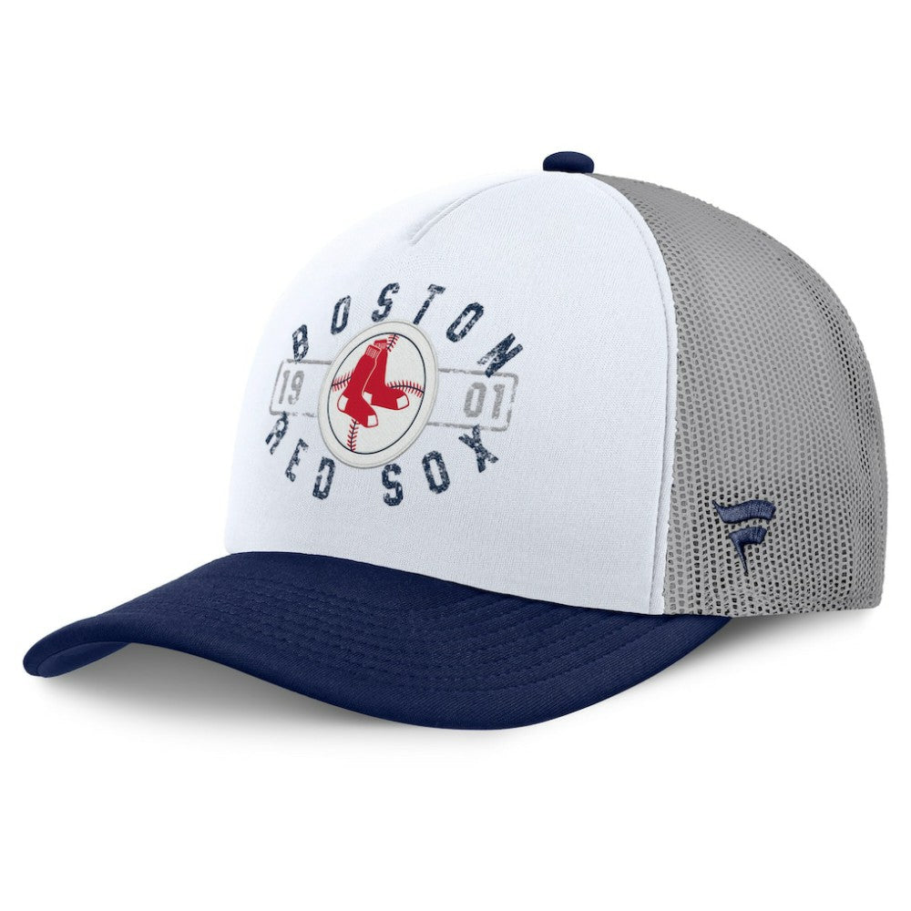 Boston Red Sox Fanatics Designated A-Frame Foam Front Trucker Adjustable Hat Discount