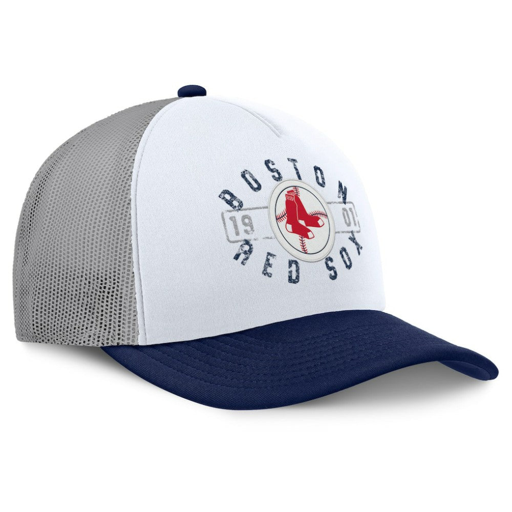 Boston Red Sox Fanatics Designated A-Frame Foam Front Trucker Adjustable Hat Discount