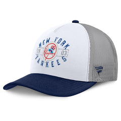 New York Yankees Fanatics Designated A-Frame Foam Front Trucker Adjustable Hat Online