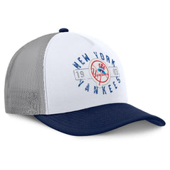 New York Yankees Fanatics Designated A-Frame Foam Front Trucker Adjustable Hat Online