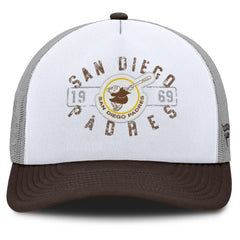 San Diego Padres Fanatics Designated A-Frame Foam Front Trucker Adjustable Hat Near Me