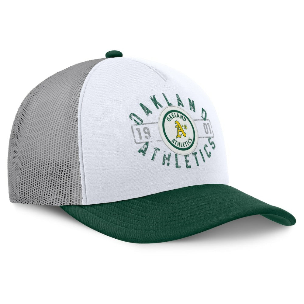 Athletics Fanatics Designated A-Frame Foam Front Trucker Adjustable Hat Near Me