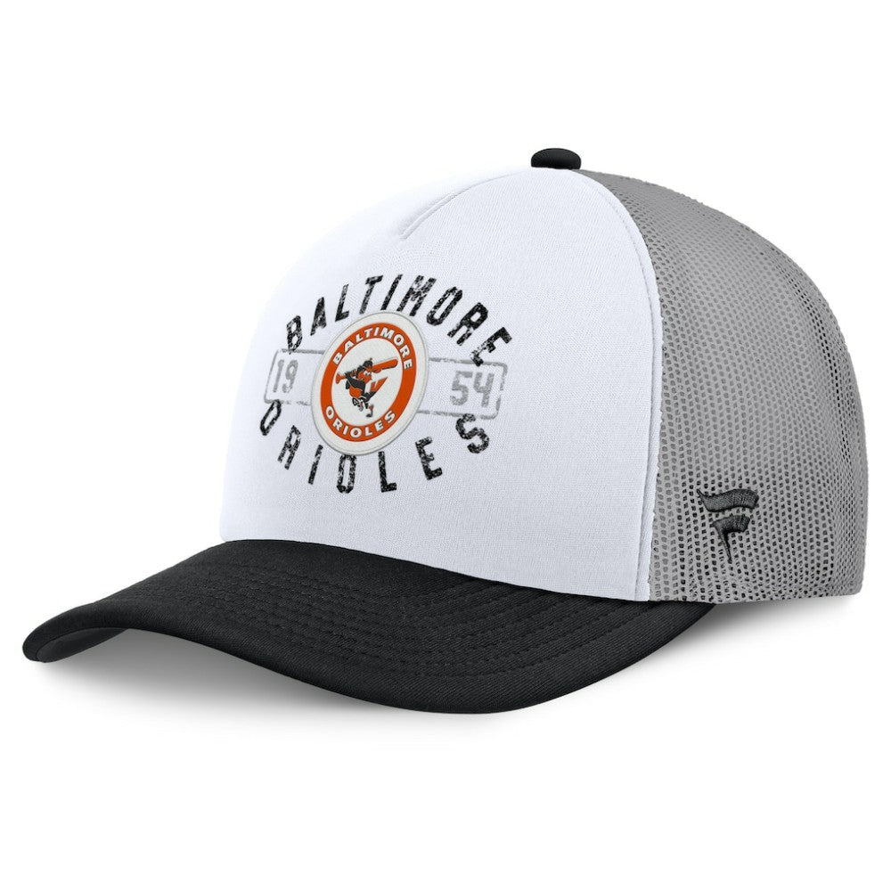Baltimore Orioles Fanatics Designated A-Frame Foam Front Trucker Adjustable Hat Sale