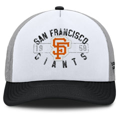 San Francisco Giants Fanatics Designated A-Frame Foam Front Trucker Adjustable Hat Discount