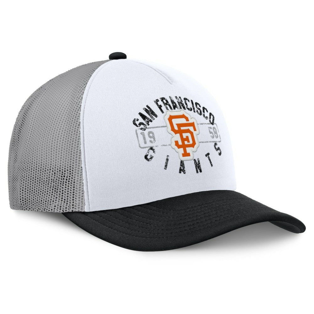 San Francisco Giants Fanatics Designated A-Frame Foam Front Trucker Adjustable Hat Discount