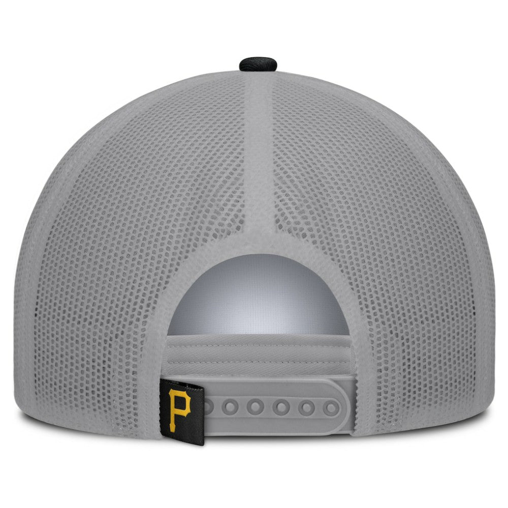 Pittsburgh Pirates Fanatics Designated A-Frame Foam Front Trucker Adjustable Hat Online