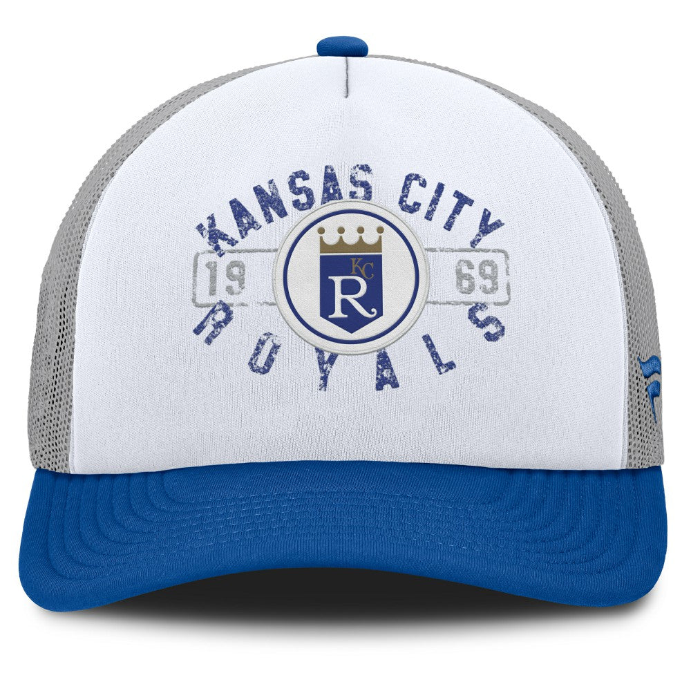 Kansas City Royals Fanatics Designated A-Frame Foam Front Trucker Adjustable Hat Discount