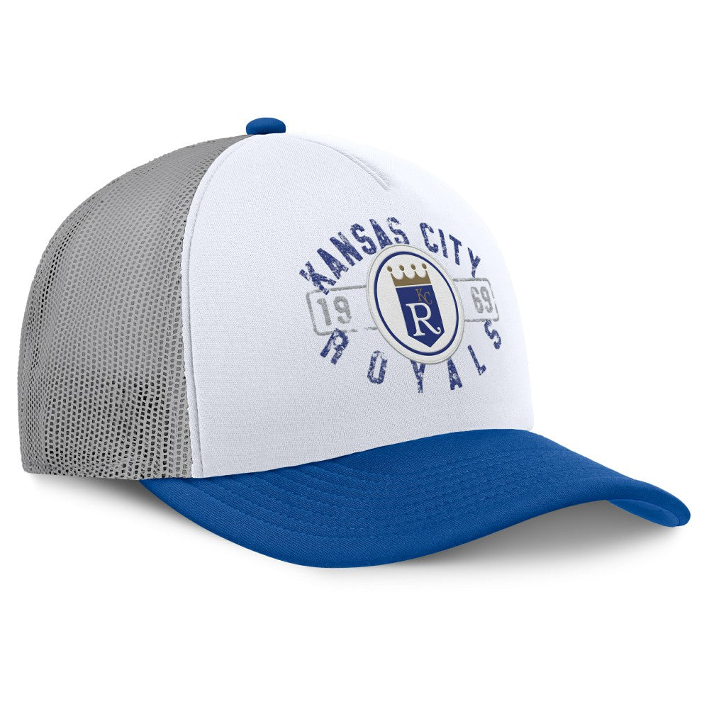Kansas City Royals Fanatics Designated A-Frame Foam Front Trucker Adjustable Hat Discount