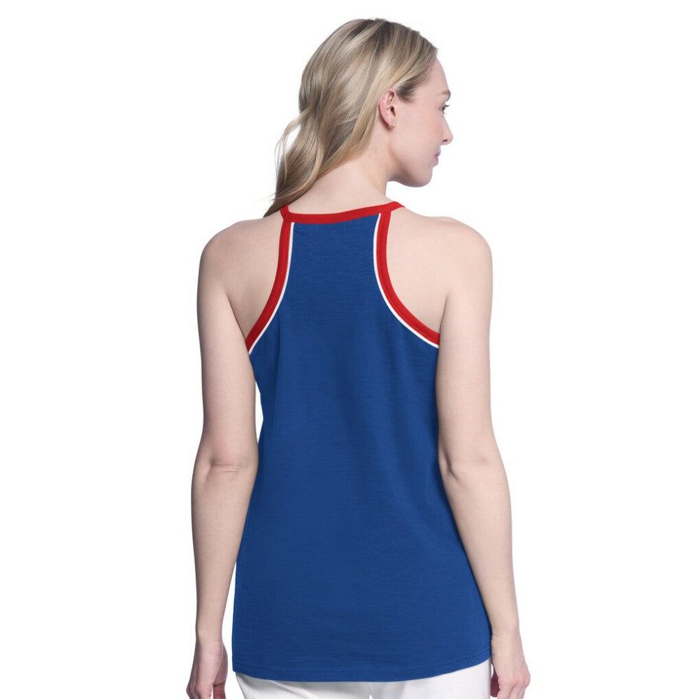 Texas Rangers G-III 4Her by Carl Banks Women's Curveball Racerback Tank Top Sale