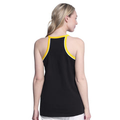 Pittsburgh Pirates G-III 4Her by Carl Banks Women's Curveball Racerback Tank Top Outlet