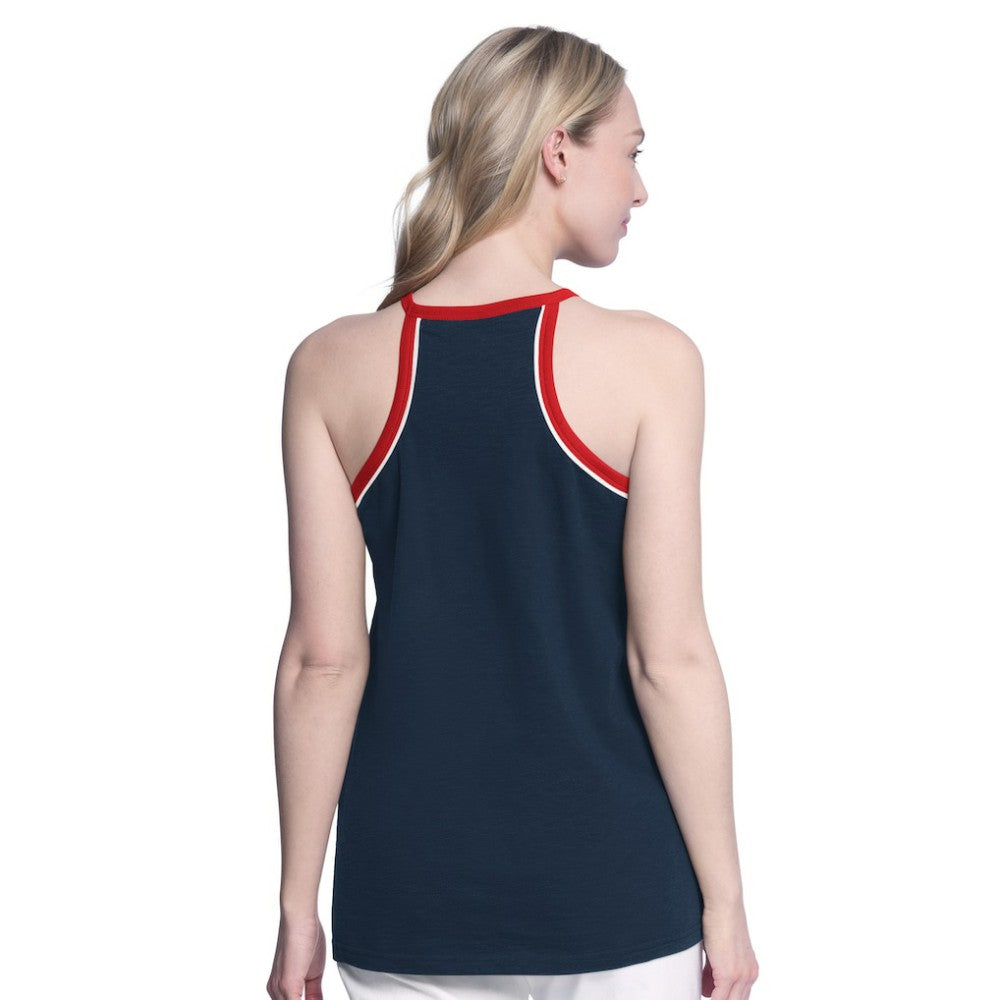 Boston Red Sox G-III 4Her by Carl Banks Women's Curveball Racerback Tank Top Outlet