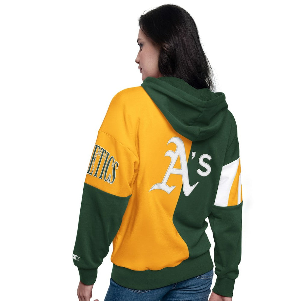 Athletics Starter Women's Curve Ball Full Zip Hoodie Sweatshirt Sale