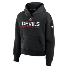 New Jersey Devils Fanatics Women's Authentic Pro Primary Pullover Hoodie - Black | Fanatics Clearance