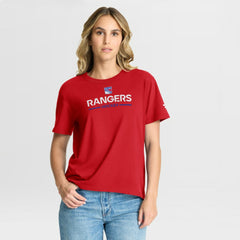 New York Rangers Fanatics Women's Authentic Pro Primary T-Shirt - Red | Fanatics online