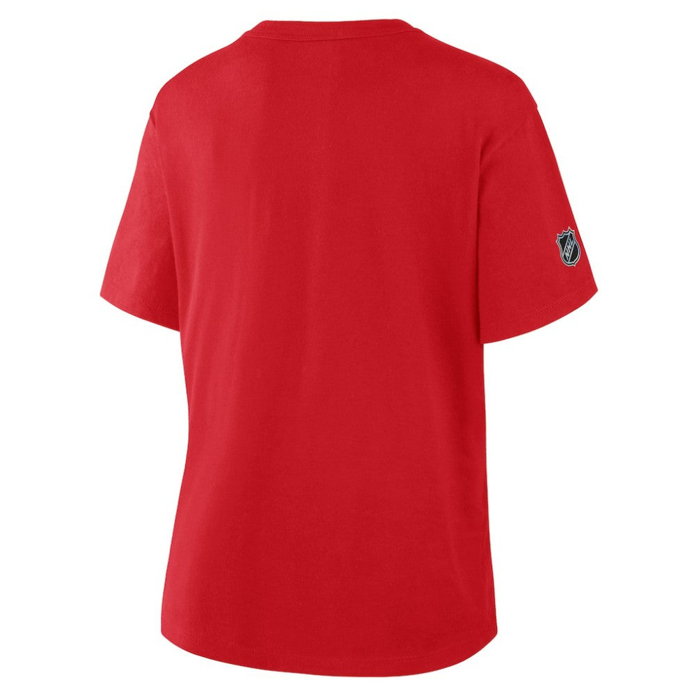 New York Rangers Fanatics Women's Authentic Pro Primary T-Shirt - Red | Fanatics online