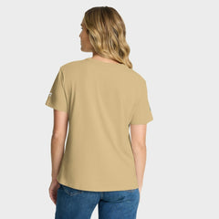 Vegas Golden Knights Fanatics Women's Authentic Pro Primary T-Shirt - Gold | Fanatics Lifestyle
